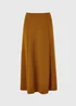 Tobacco Scuba Midi Co Ord Skirt - 10 Image 4