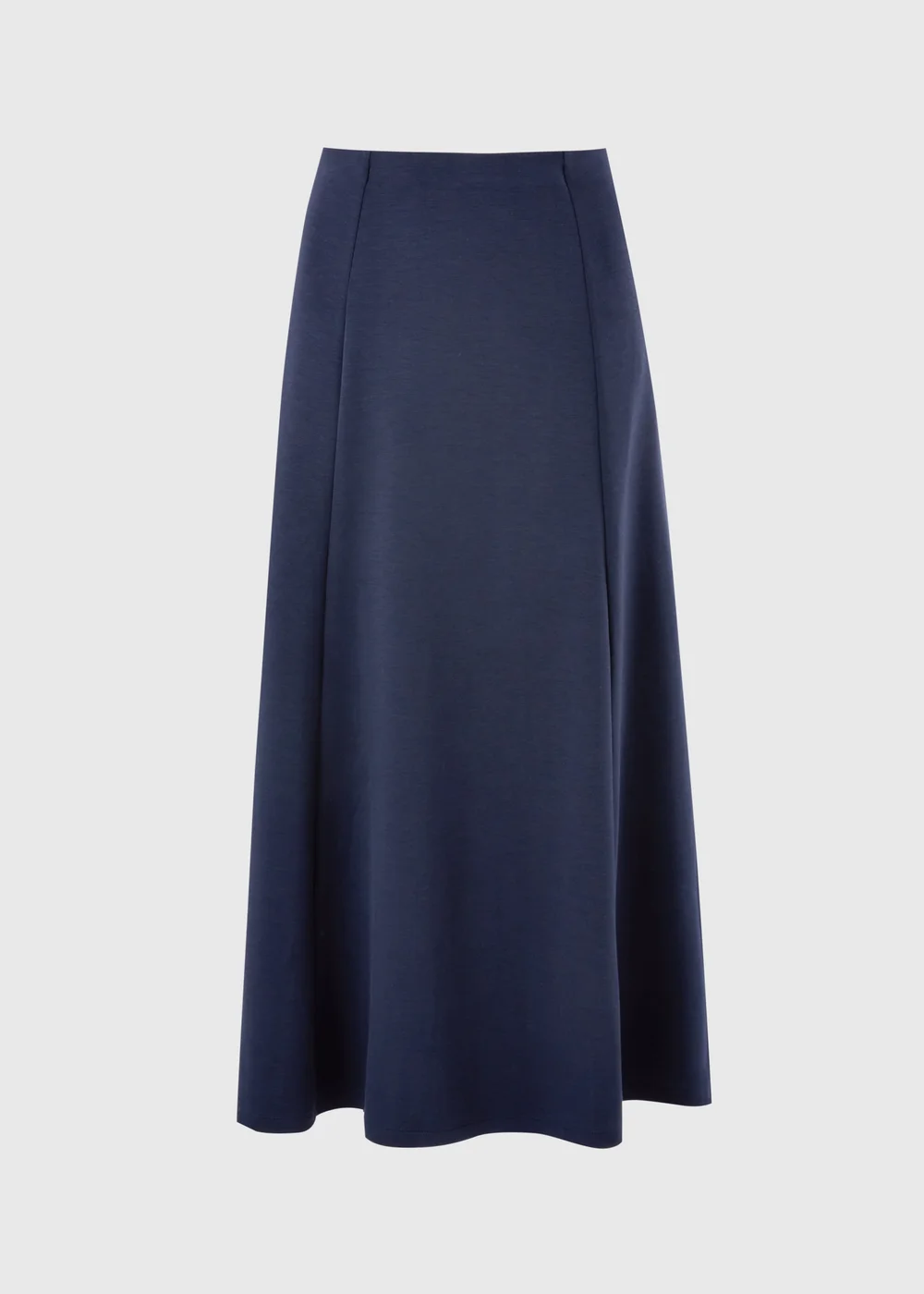 Navy Scuba Midi Co Ord Skirt - 8 Image 4