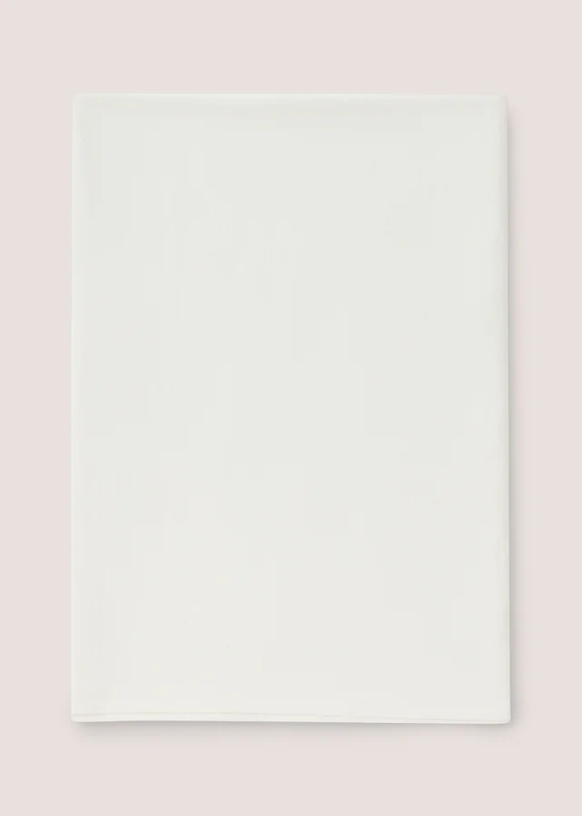 White Textured Table Cloth