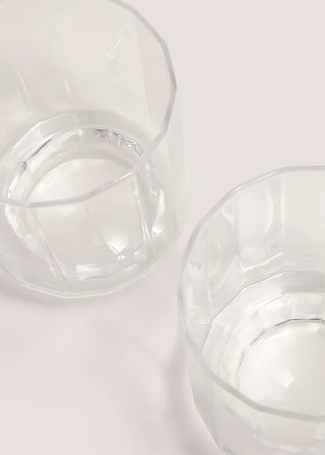 2 Pack Clear Tumblers