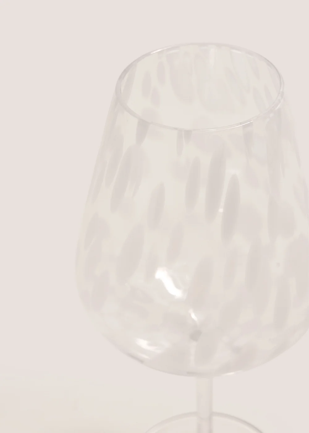 2 Pack Confetti Wine Glasses Image 2