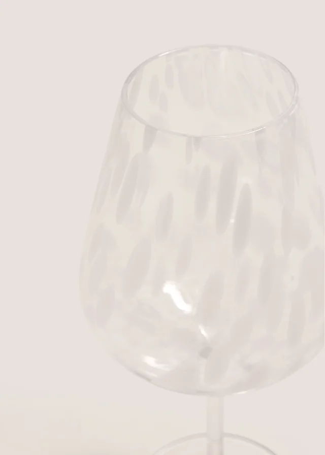 2 Pack Confetti Wine Glasses