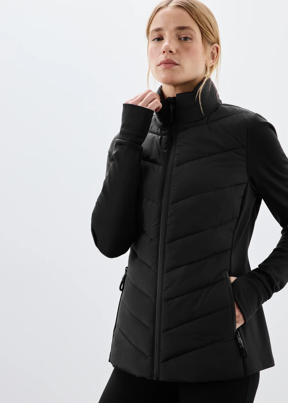 Souluxe Black Padded Jacket - XS Image 1