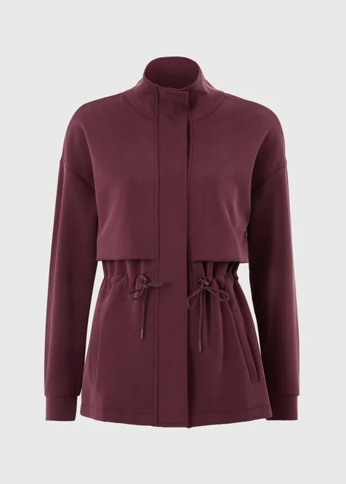 Souluxe Burgundy Utility Jacket - XS Image 5
