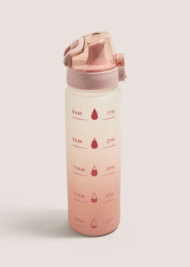Pink Ombre Tracker Water Bottle