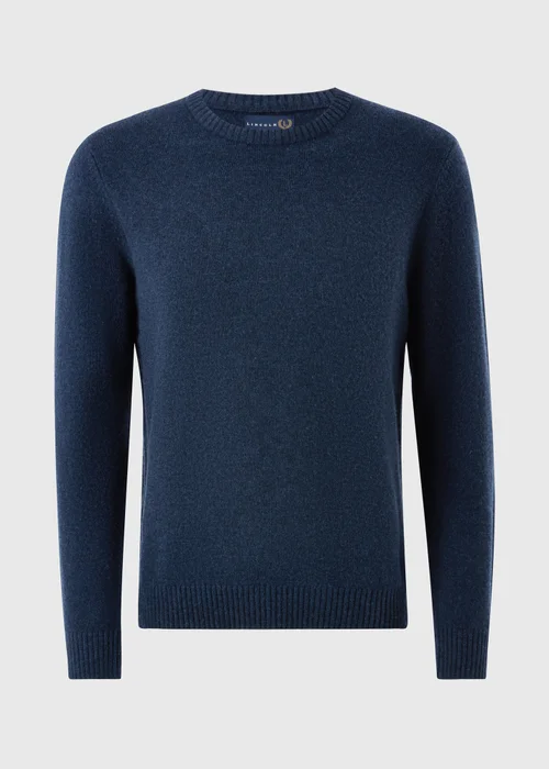 Lincoln Navy Crew Neck Jumper - S Image 2