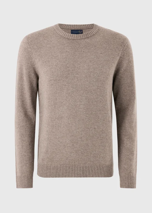 Lincoln Stone Lambswool Crew Neck Jumper - S Image 5