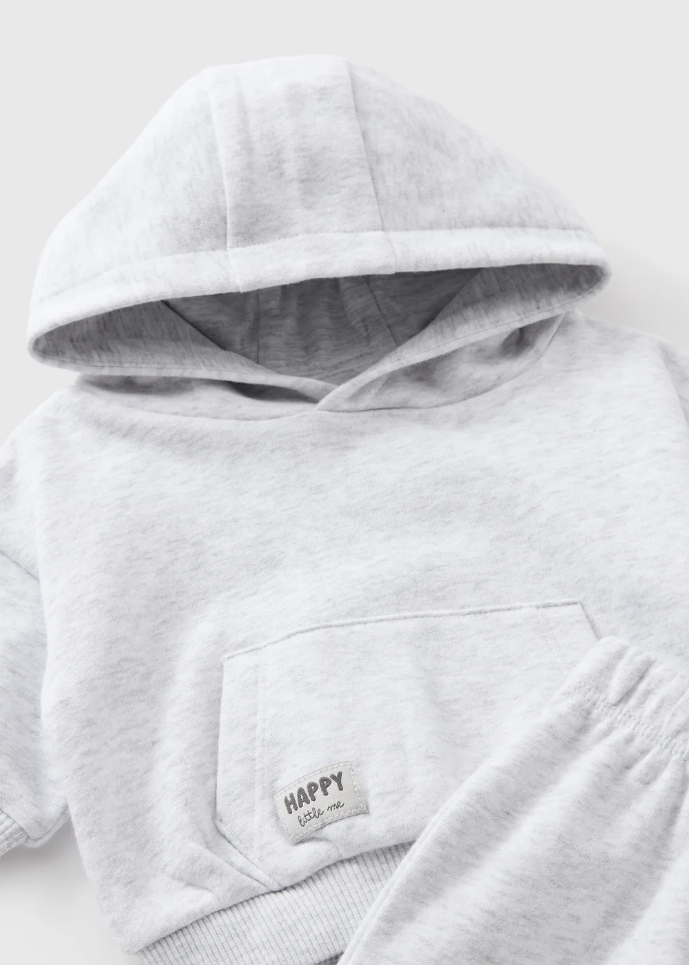 Baby Grey Hoodie & Joggers Set (0-23mths) - Up to 1 Month Image 2