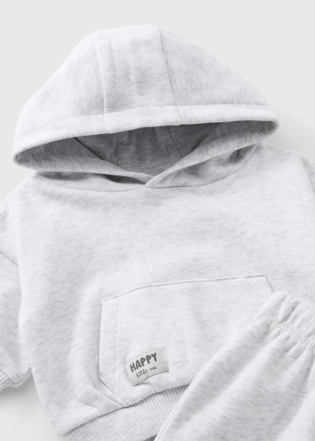 Baby Grey Hoodie & Joggers Set (0-23mths)
