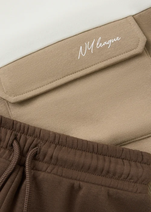 Boys Brown Hoodie & Jogger Set (1-8yrs) - 1-1.5 Yrs Image 2