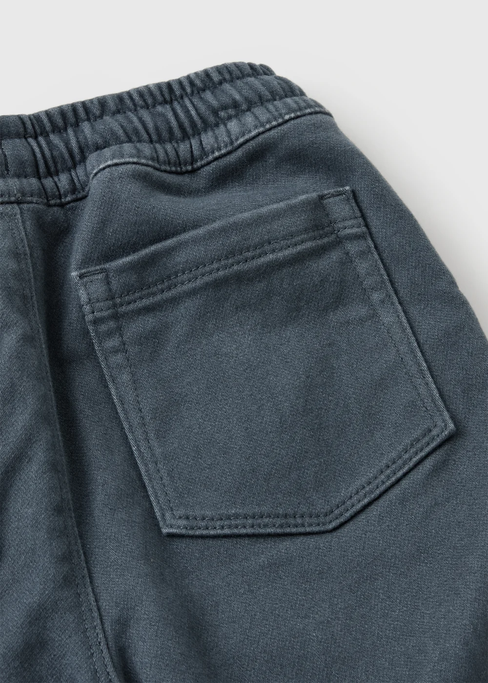 Boys Dark Blue Wide Leg Trousers (1-8 Yrs) - 1-1.5 Yrs Image 2