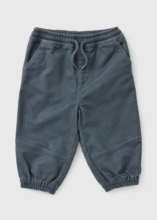 Boys Dark Blue Wide Leg Trousers (1-8 Yrs) - 1-1.5 Yrs Image 1