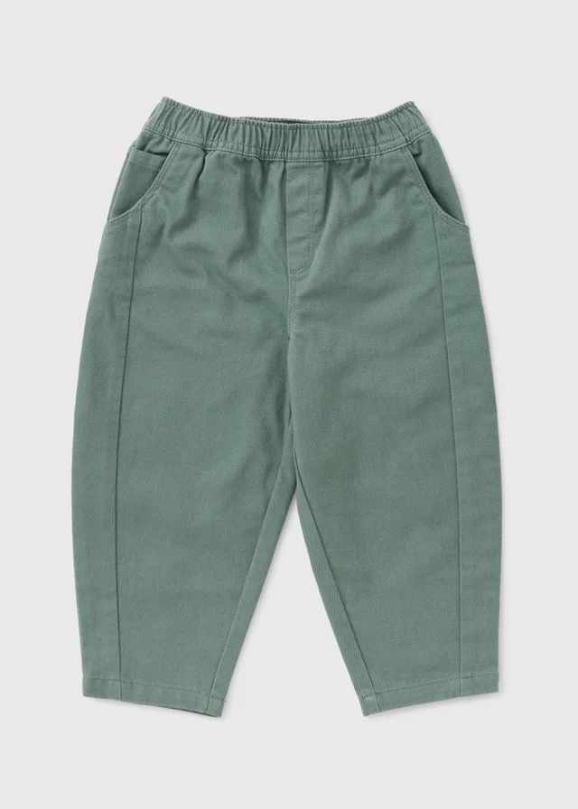 Boys Teal Twill Trousers (1-8yrs)