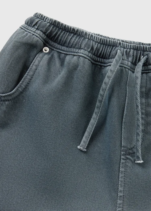 Boys Grey Balloon Drawstring Jeans (7-15 Yrs) - 7 Yrs Image 2