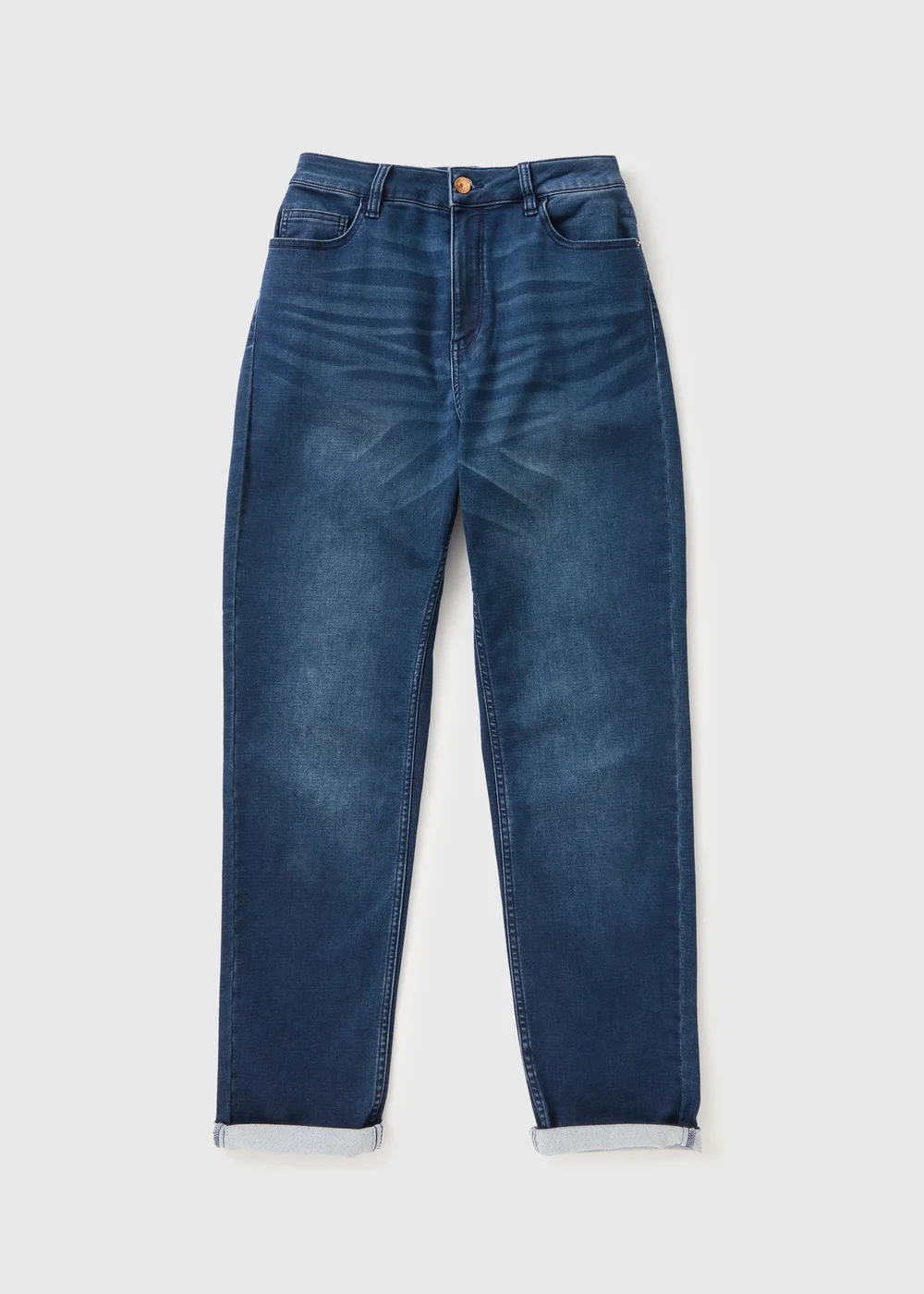 Petite Dark Wash Denim Jeans - 6 Image 1