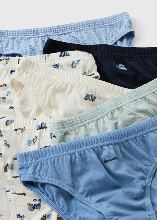 7 Pack Multi Transport Briefs (1.5-11yrs)