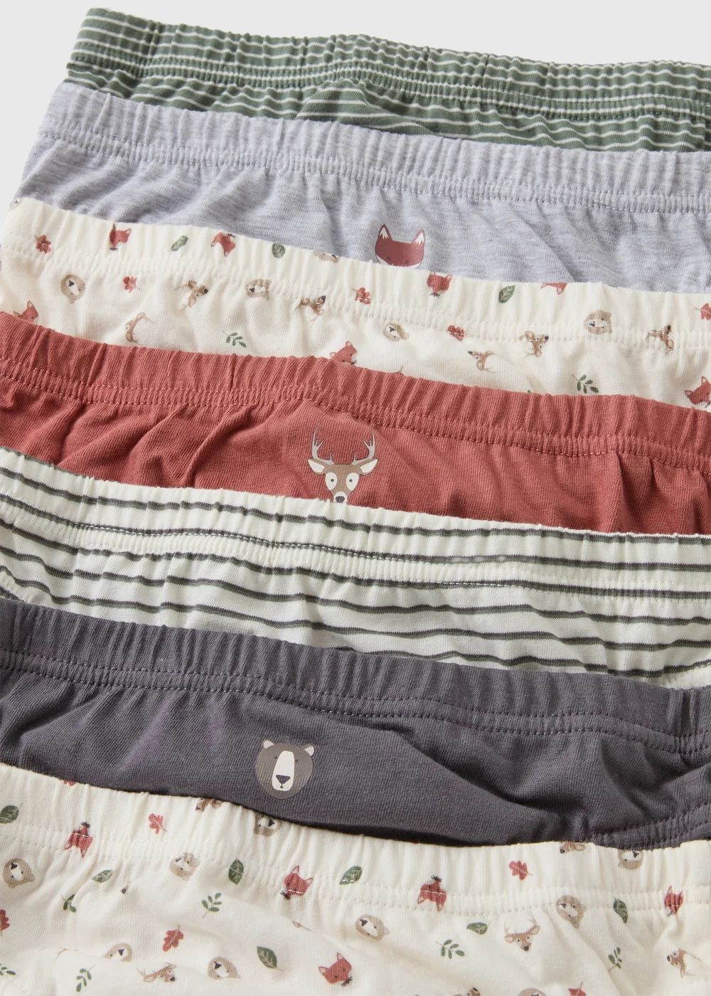 7 Pack Grey Bear Briefs (1.5-11yrs) - 1.5 - 2 Yrs Image 2