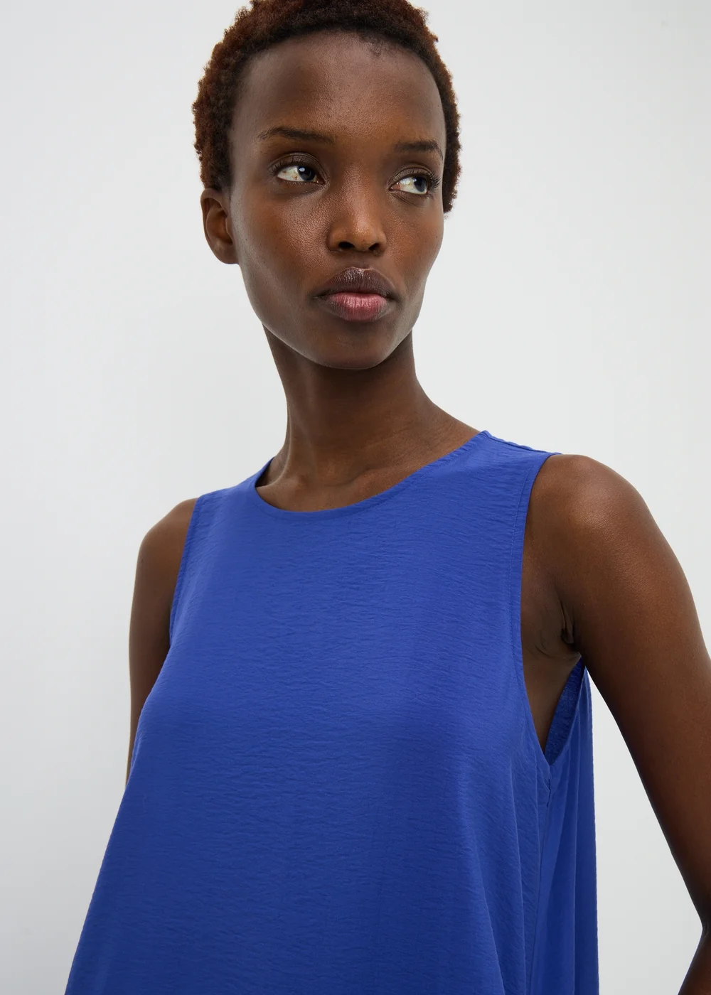 Cobalt Trapeze Maxi Dress - 26 Image 3