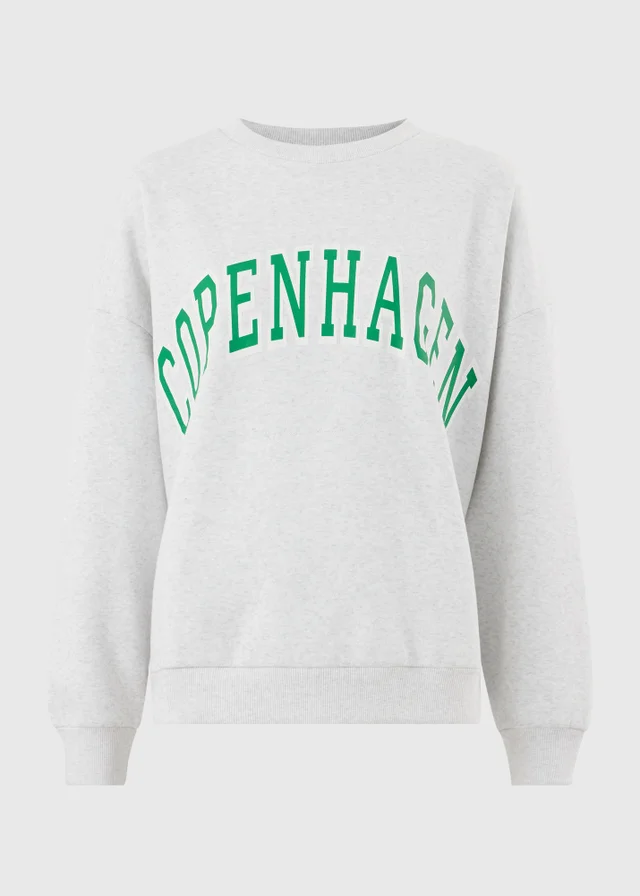 Grey Copenhagen Print Sweatshirt