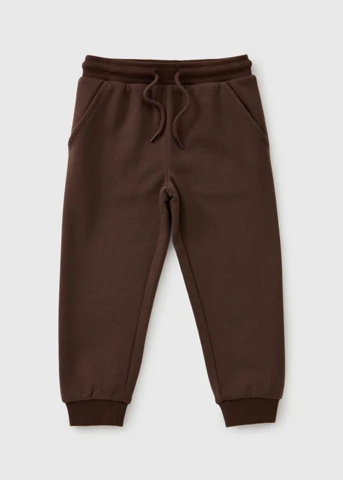 Boys Brown Basic Joggers (1-8yrs) - 1-1.5 Yrs Image 1