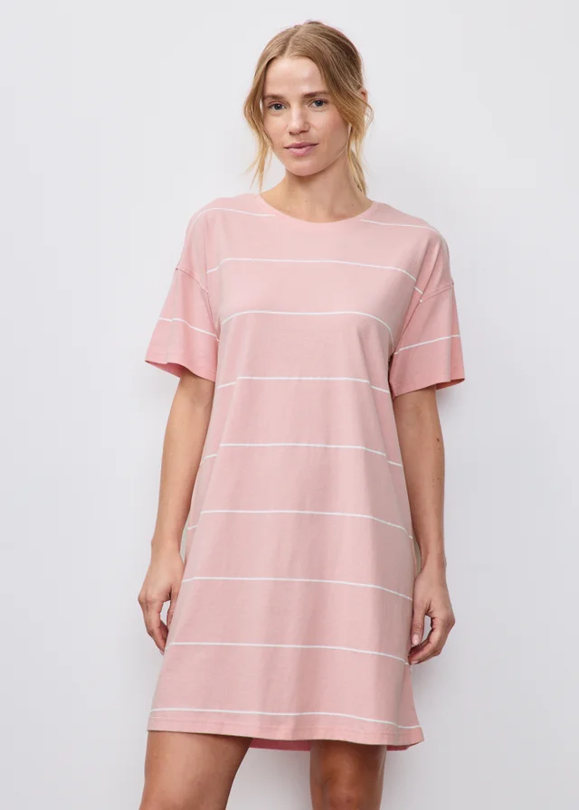 Pink Striped Nightie