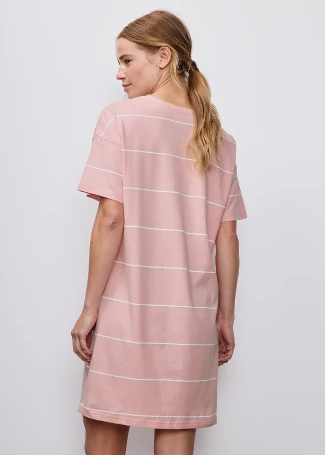 Pink Striped Nightie
