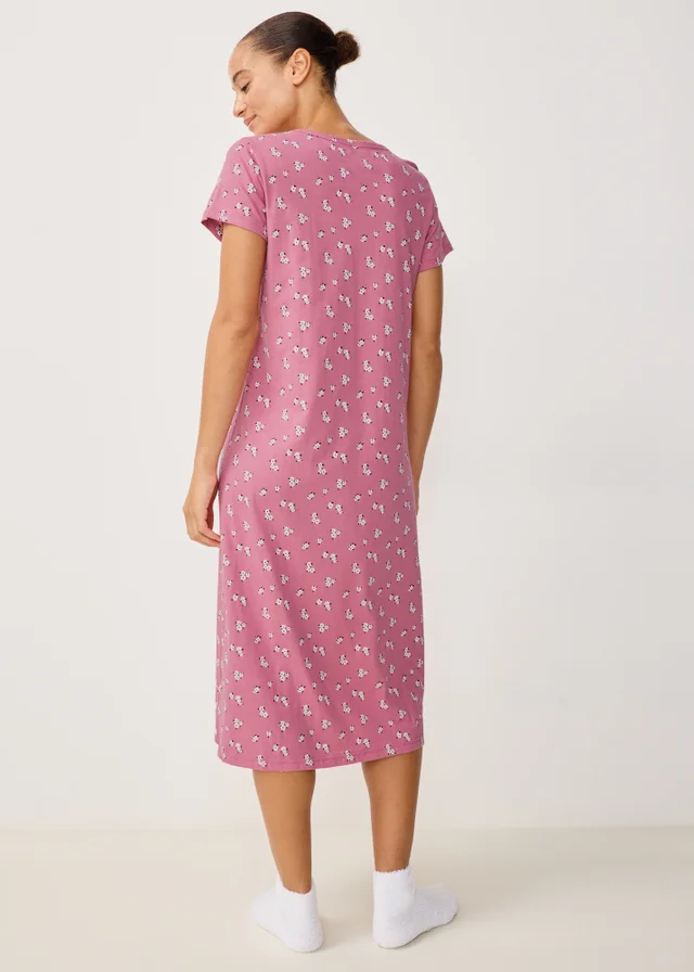 Pink Floral Nightie