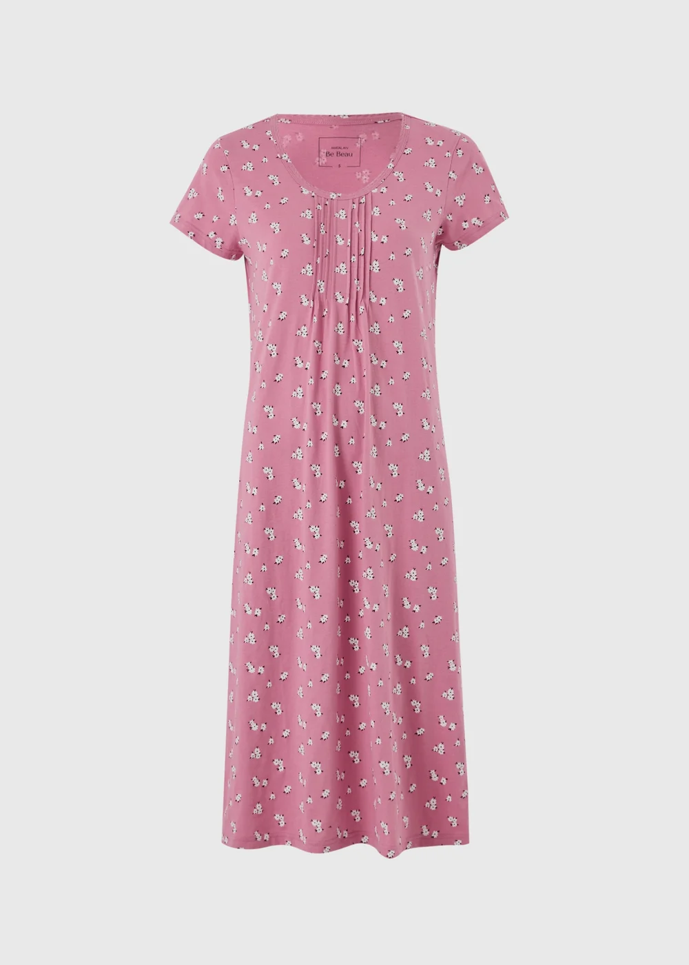 Pink Floral Nightie - S Image 1