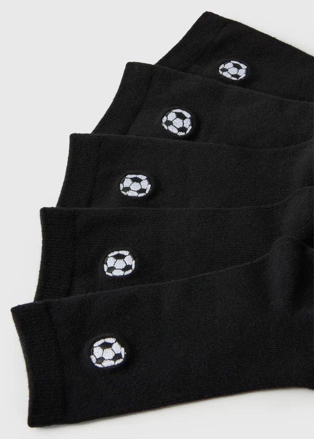 5 Pack Boys Football Socks (Younger 6 - Older 6)