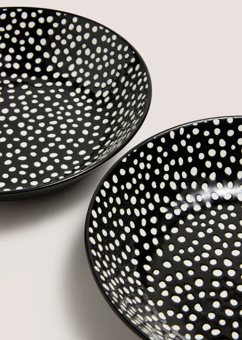 2 Pack Spotty Pasta Bowls Image 2