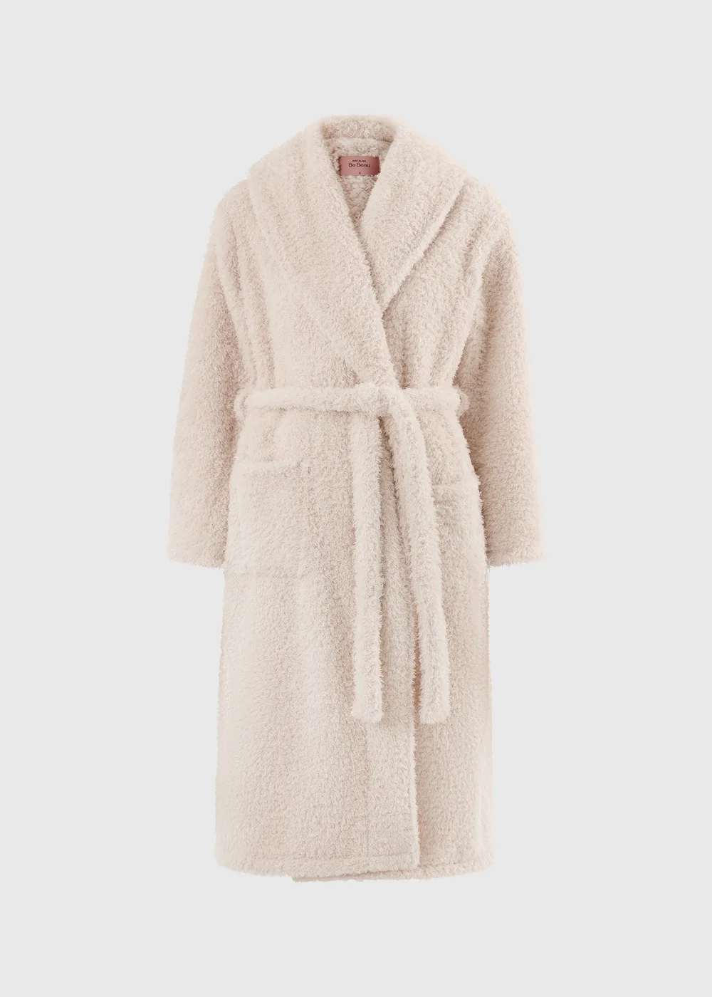 Oatmeal Borg Robe - XS Image 1