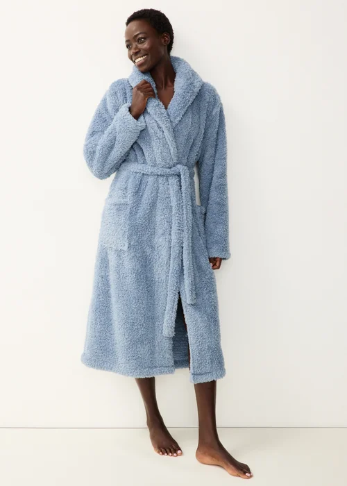 Blue Borg Dressing Gown - Extra small Image 1