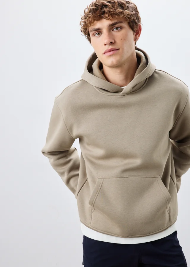 Stone Relaxed Hoodie