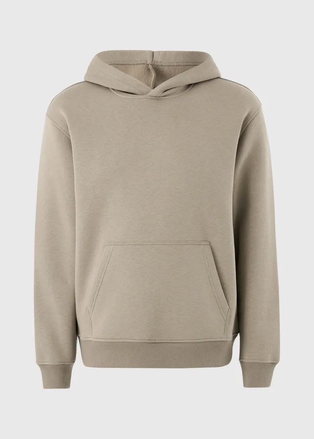 Stone Relaxed Hoodie
