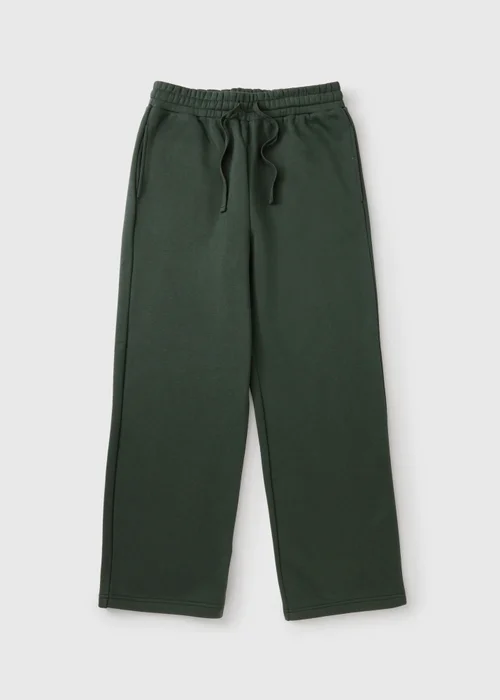 Green Relaxed Straight Co Ord Jogging Bottoms - XS Image 4