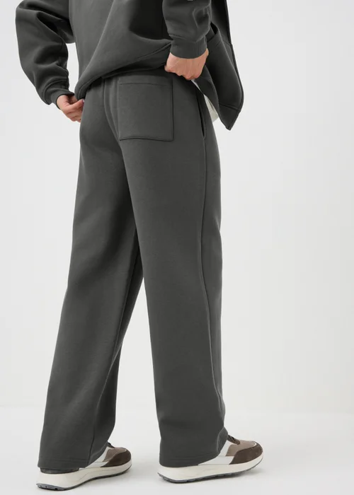 Grey Relaxed Straight Jogging Co Ord Bottoms - 2XL Image 2