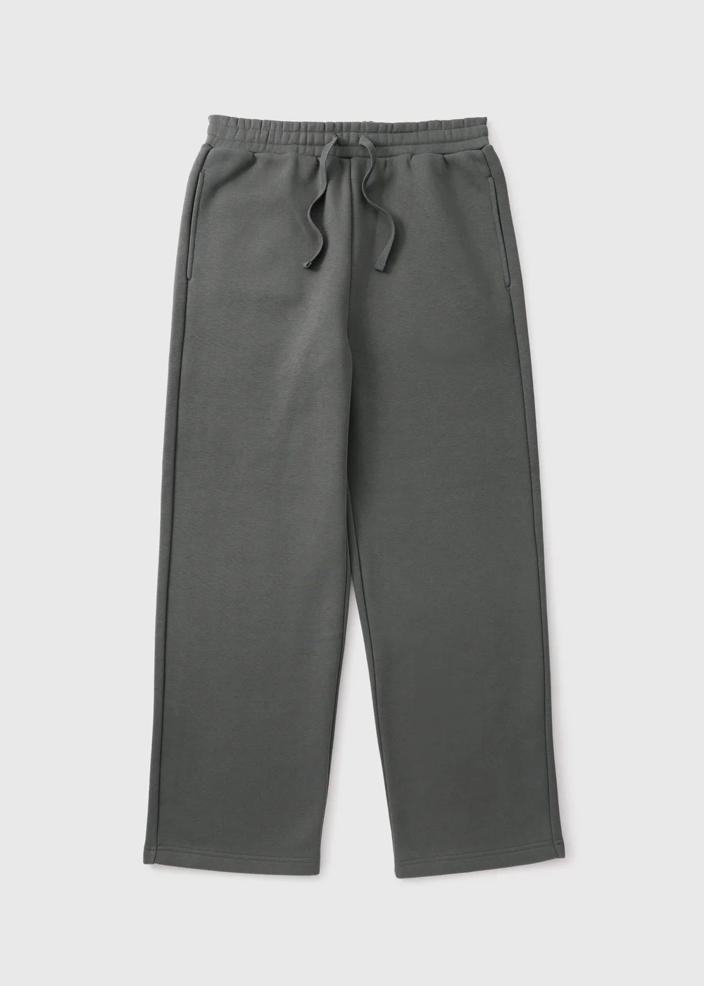 Grey Relaxed Straight Jogging Co Ord Bottoms - 2XL Image 4