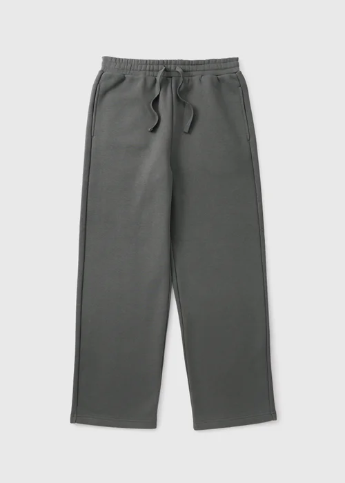 Grey Relaxed Straight Jogging Co Ord Bottoms - 2XL Image 4