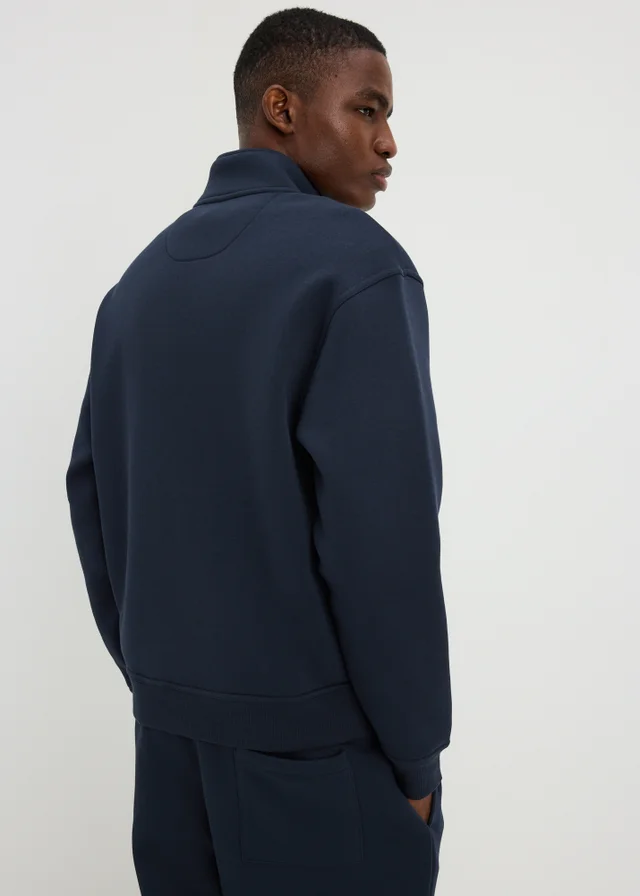 Navy 1/2 Zip Jumper