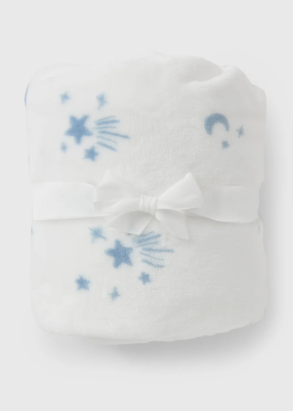 Baby Blue Star Fleece Blanket - One Size Image 1