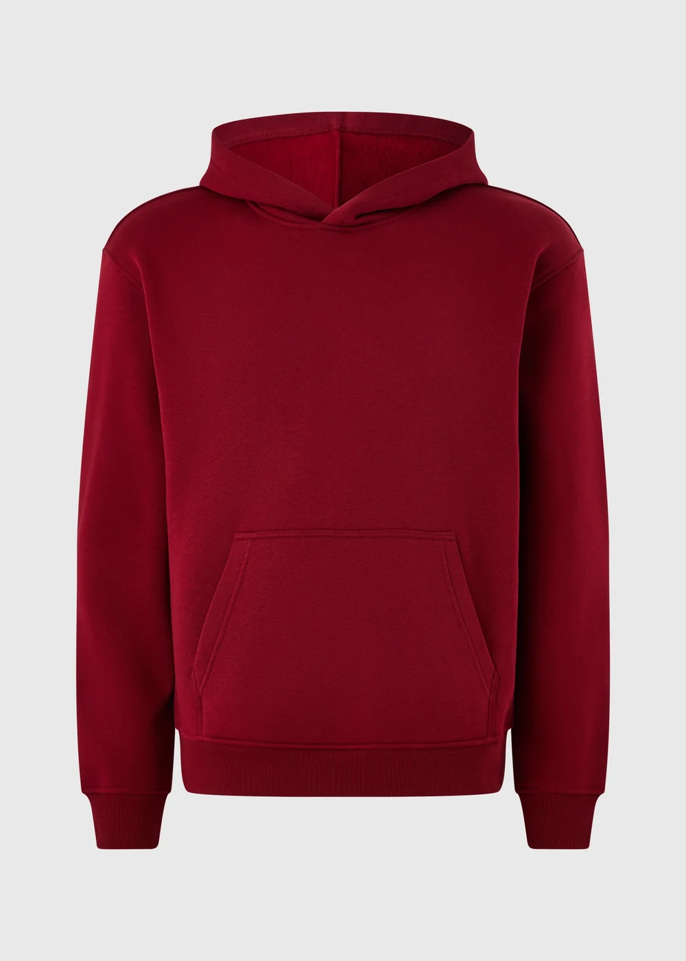 Red Relaxed Hoodie - S Image 1