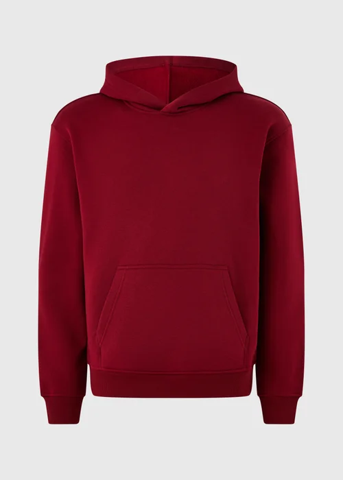 Red Relaxed Hoodie - S Image 5
