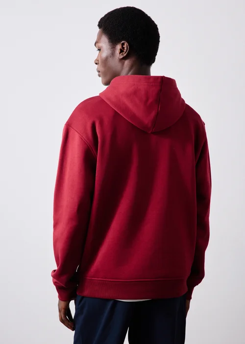 Red Relaxed Hoodie - S Image 3