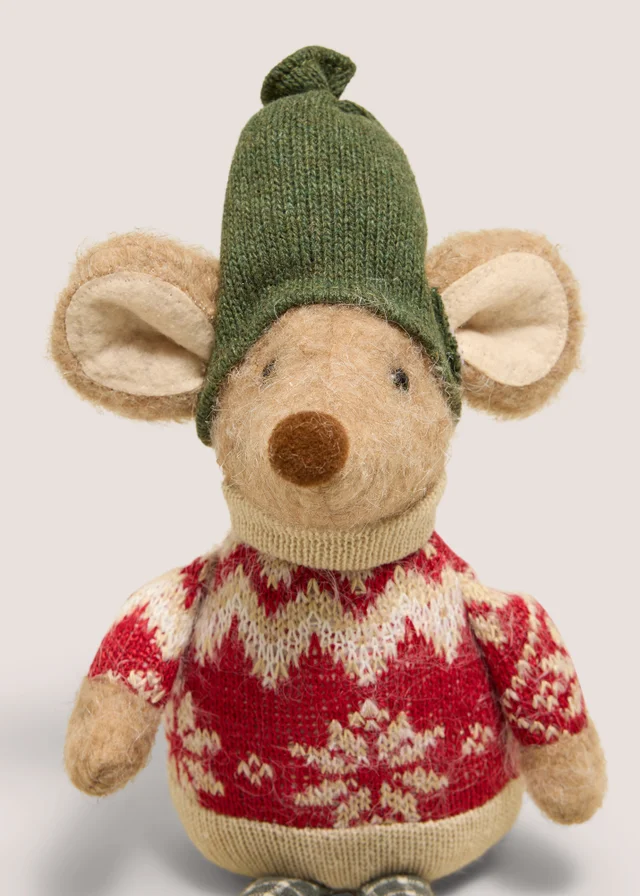 Christmas Sitting Male Mouse