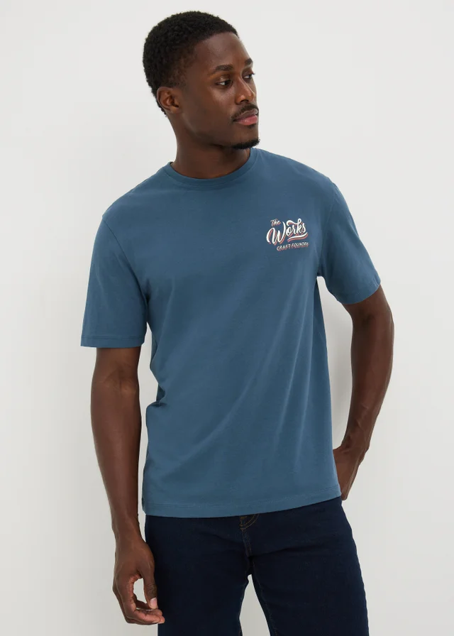Blue Works Graphic T-Shirt