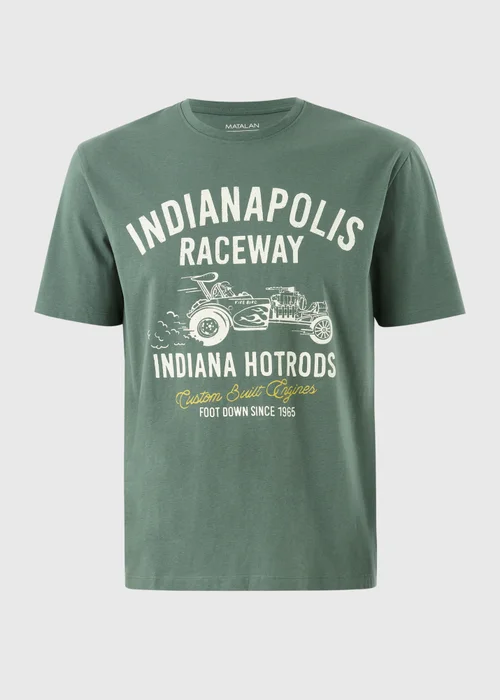 Green Indianapolis Raceway T-Shirt - M Image 4