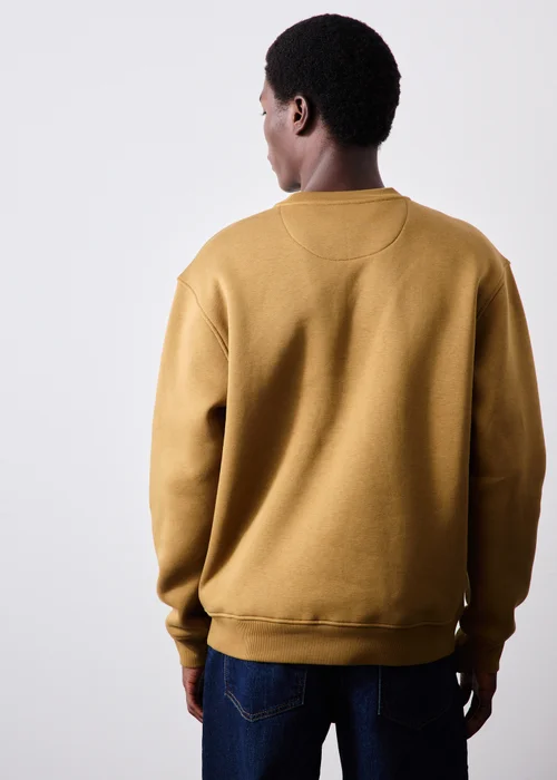 Mustard Crew Neck Jumper - S Image 3