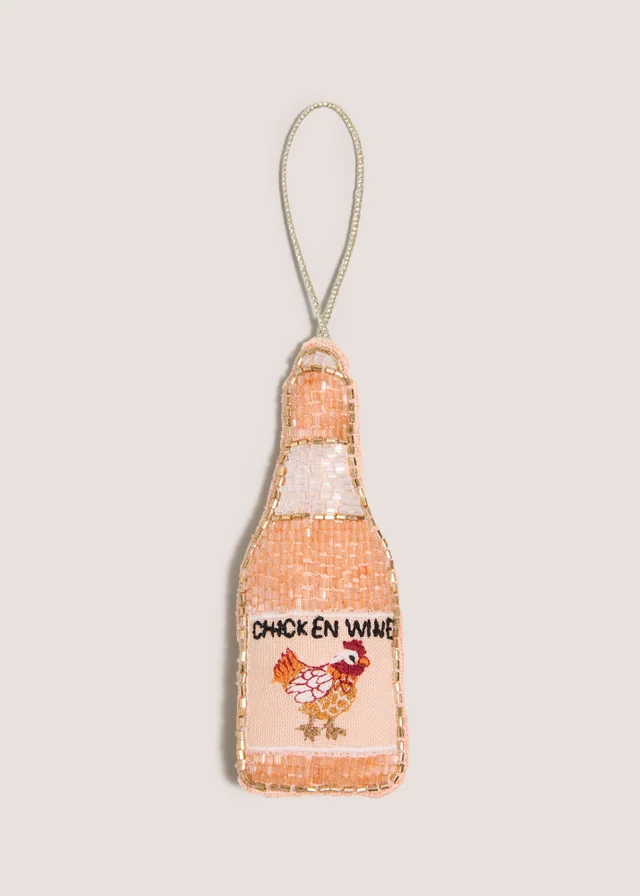 Chicken Wine Beaded Decoration