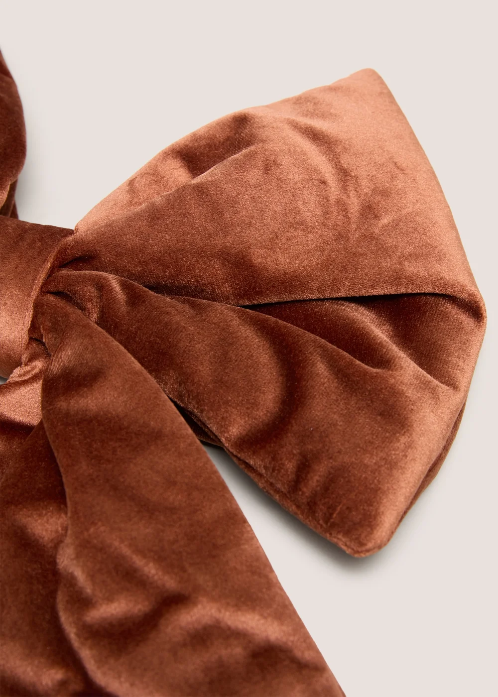 Brown Christmas Bow Decoration Image 2
