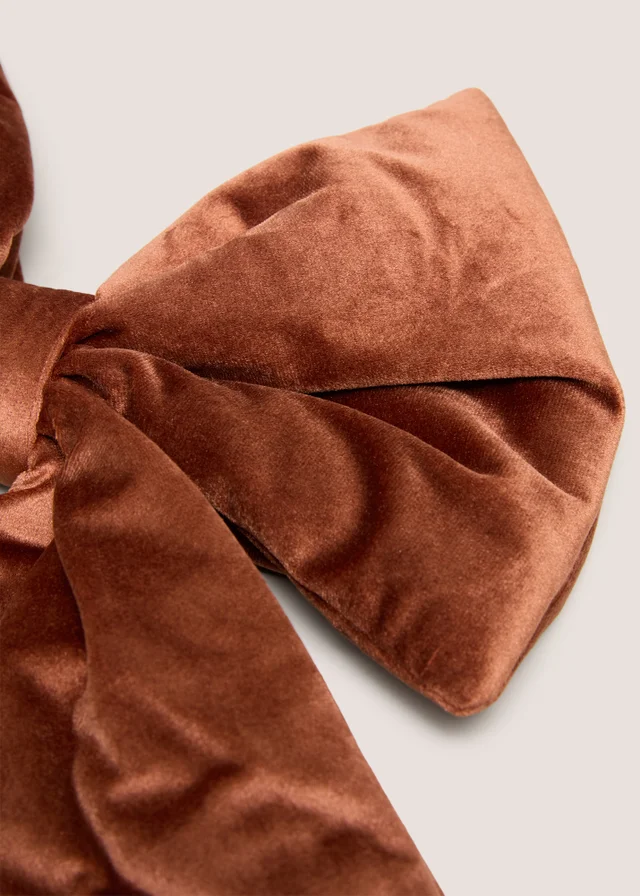 Brown Christmas Bow Decoration